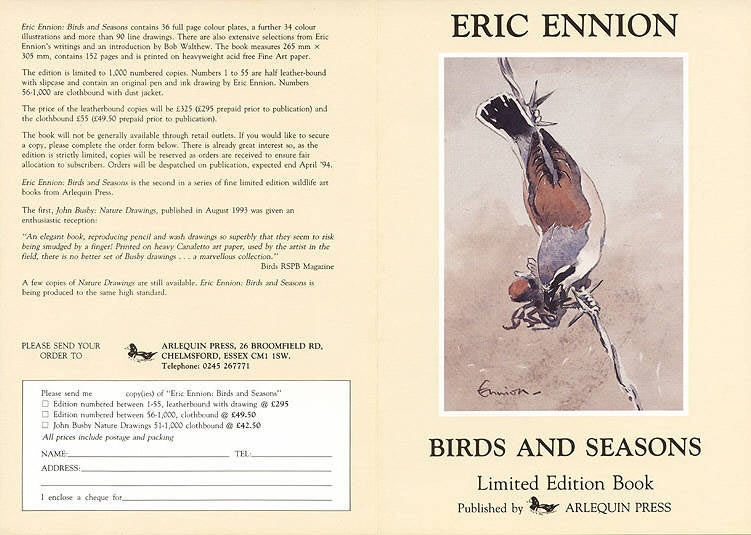 Birds and Seasons